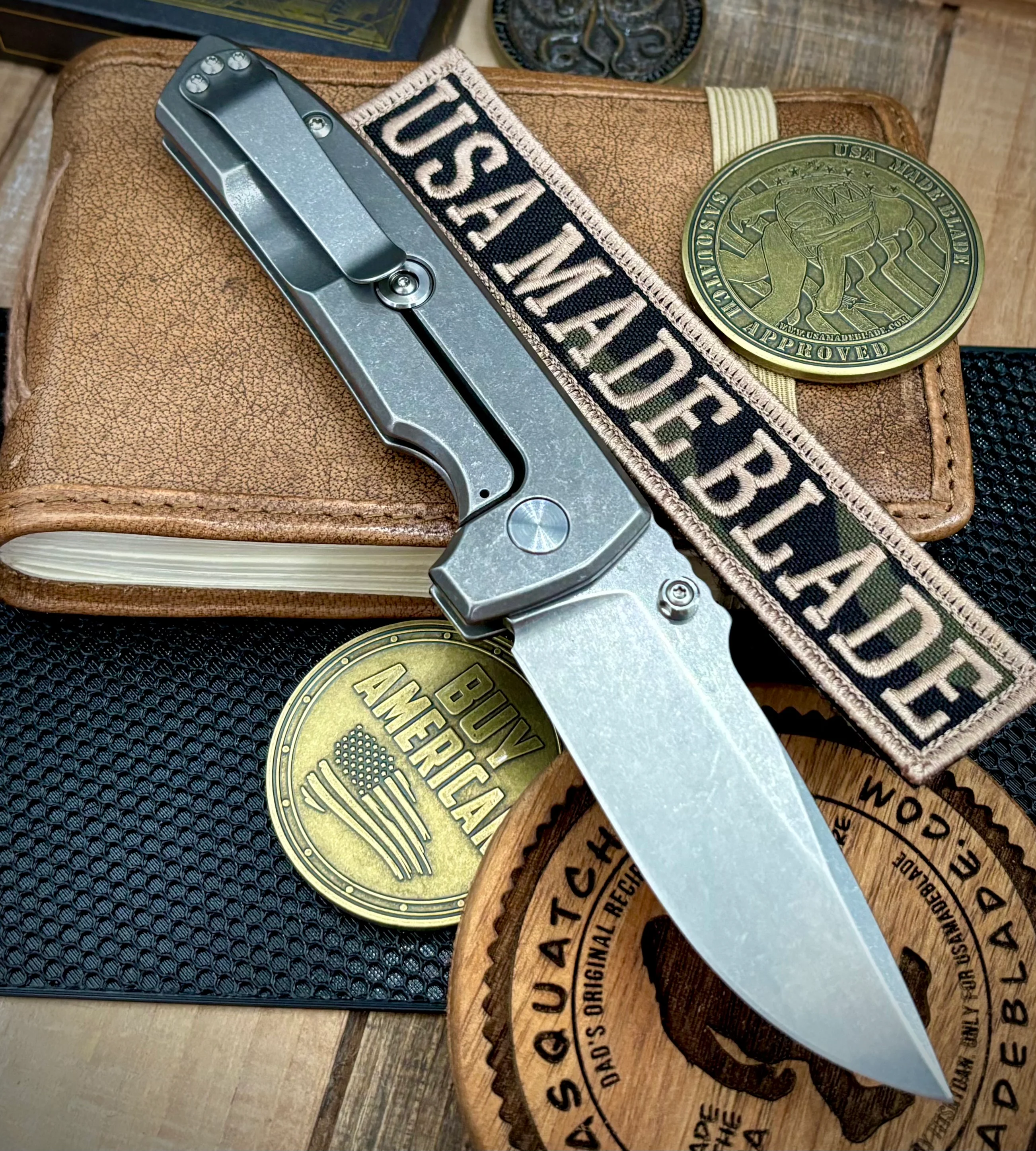 Insiders VECP Drop Point Non-Flipper Smooth Ti Magnacut - Image 2