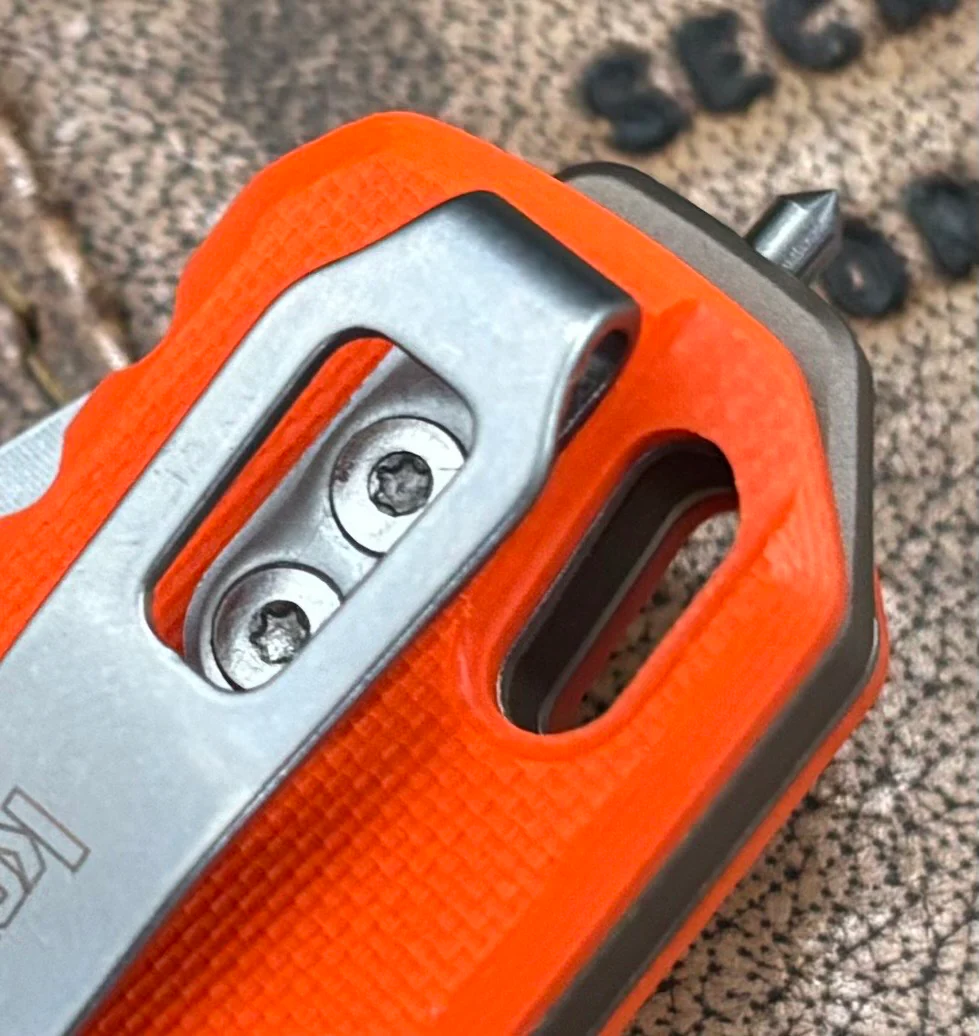 NEW Kershaw Bel Air XL-EMT 6110EMTORG Magnacut Blade with Duralock-Orange G10 Handles and Glass Breaker - Image 3