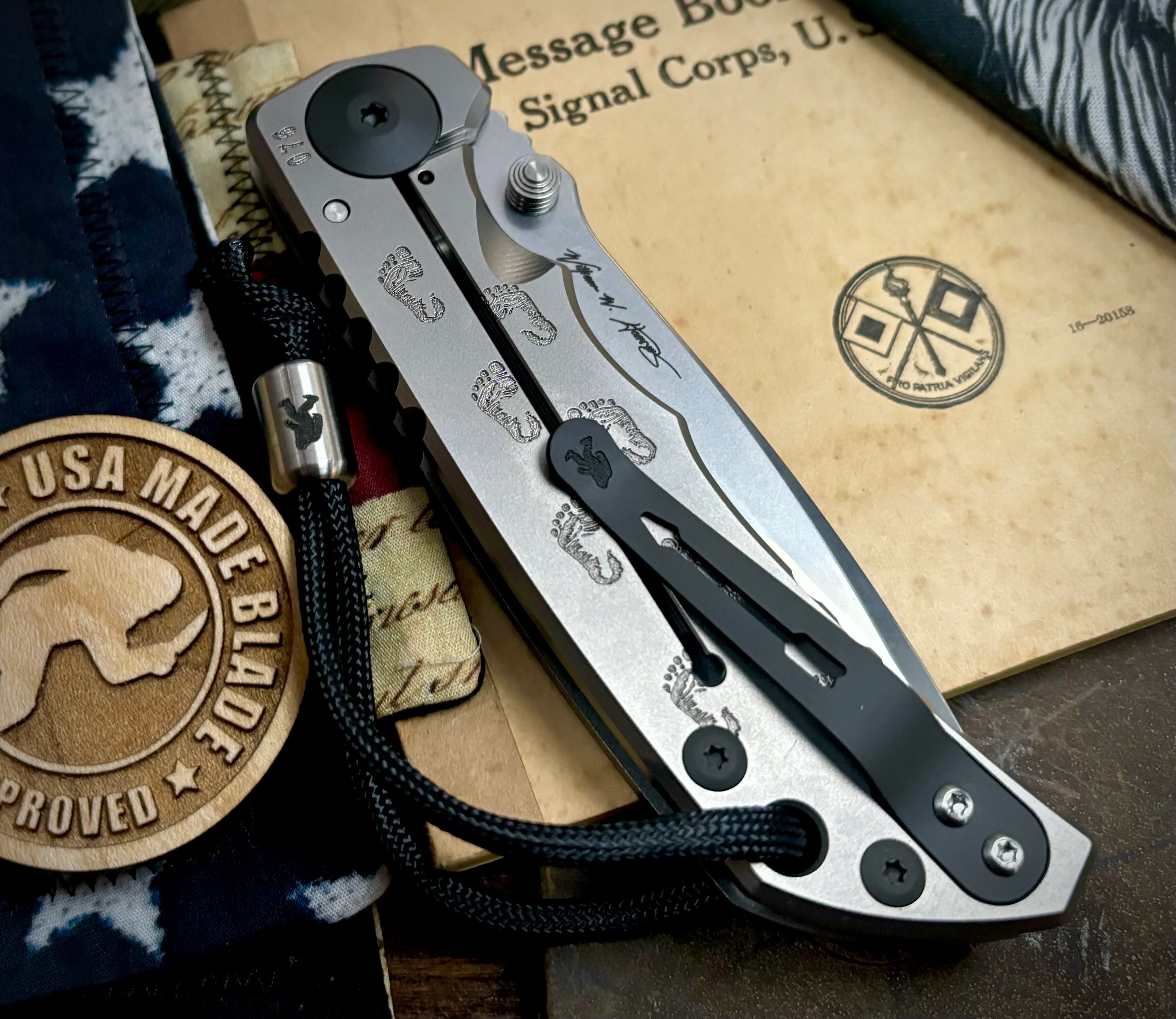 Spartan Blades Harsey Folder Sasquatch Special Edition Version 2 MAGNACUT Blade - Image 2