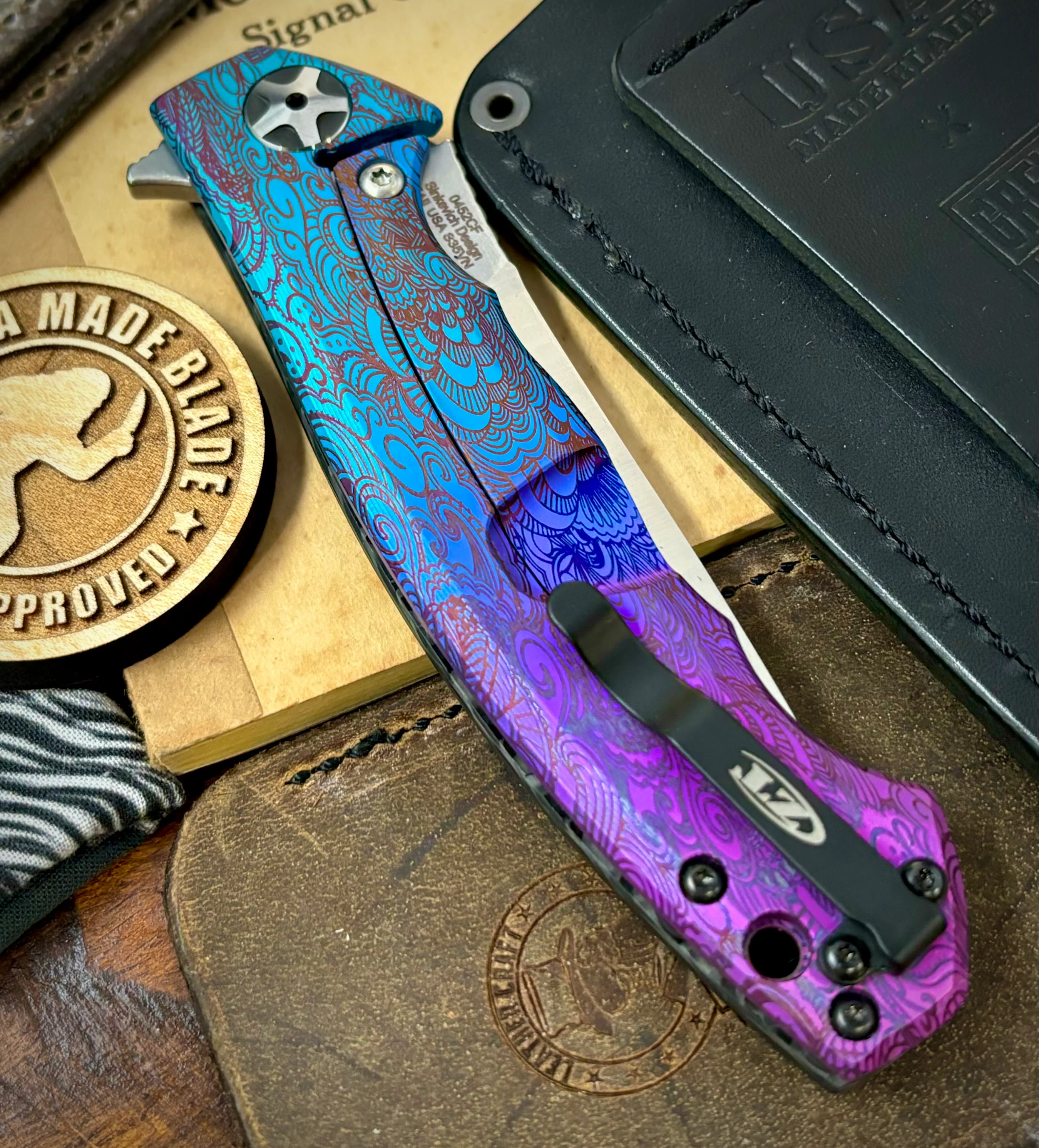 Zero Tolerance ZT0452CF Paisley Fade - Image 2