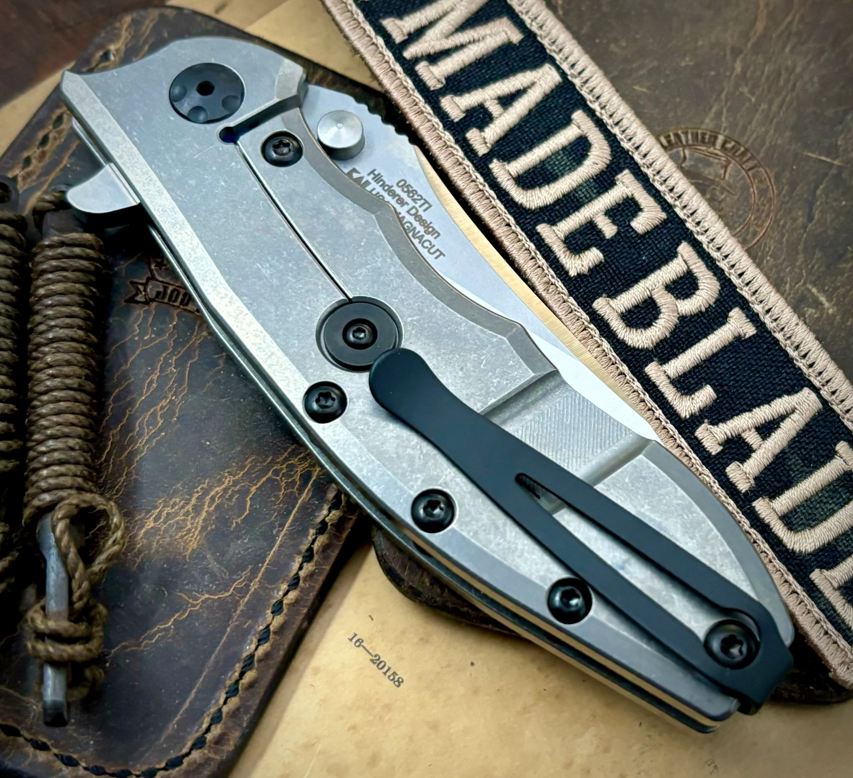 Zero Tolerance ZT0562TI Full Titanium Handles Magnacut Steel - Image 4